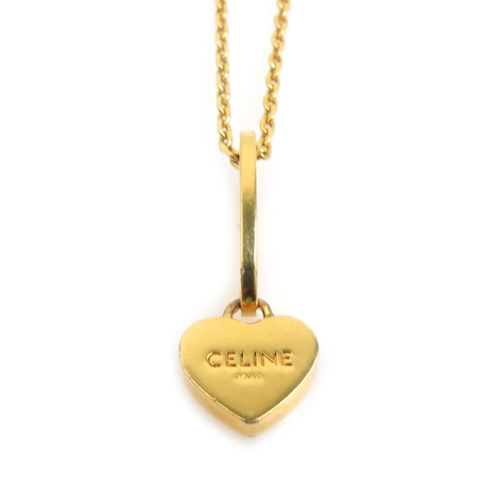 Celine CELINE Necklace Metal Gold Women's h32535i
